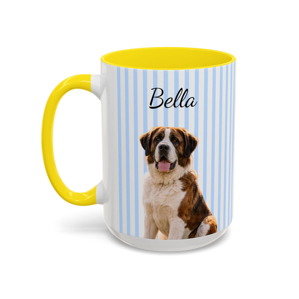 Personalized Dog Portrait Mug | Custom Pet Photo Coffee Cup
