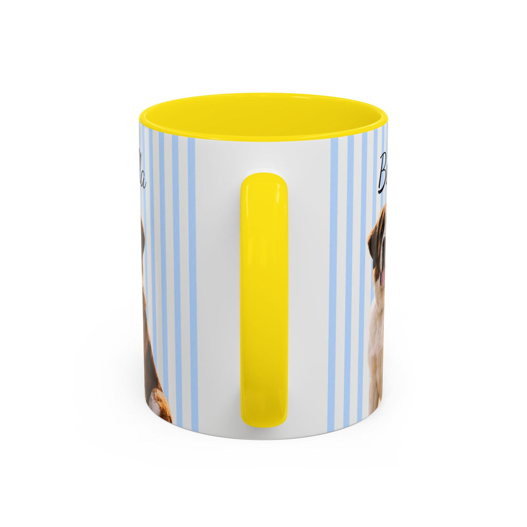 Personalized Dog Portrait Mug | Custom Pet Photo Coffee Cup