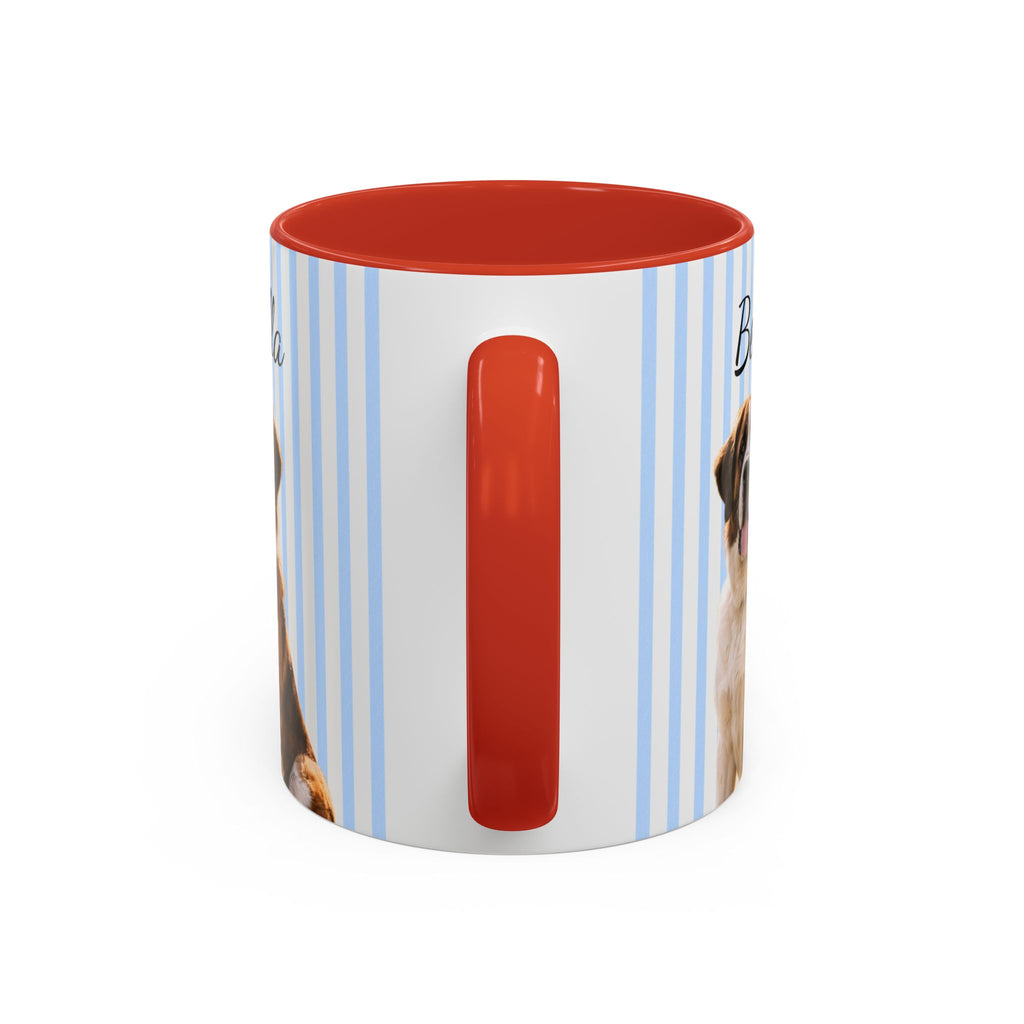 Personalized Dog Portrait Mug | Custom Pet Photo Coffee Cup
